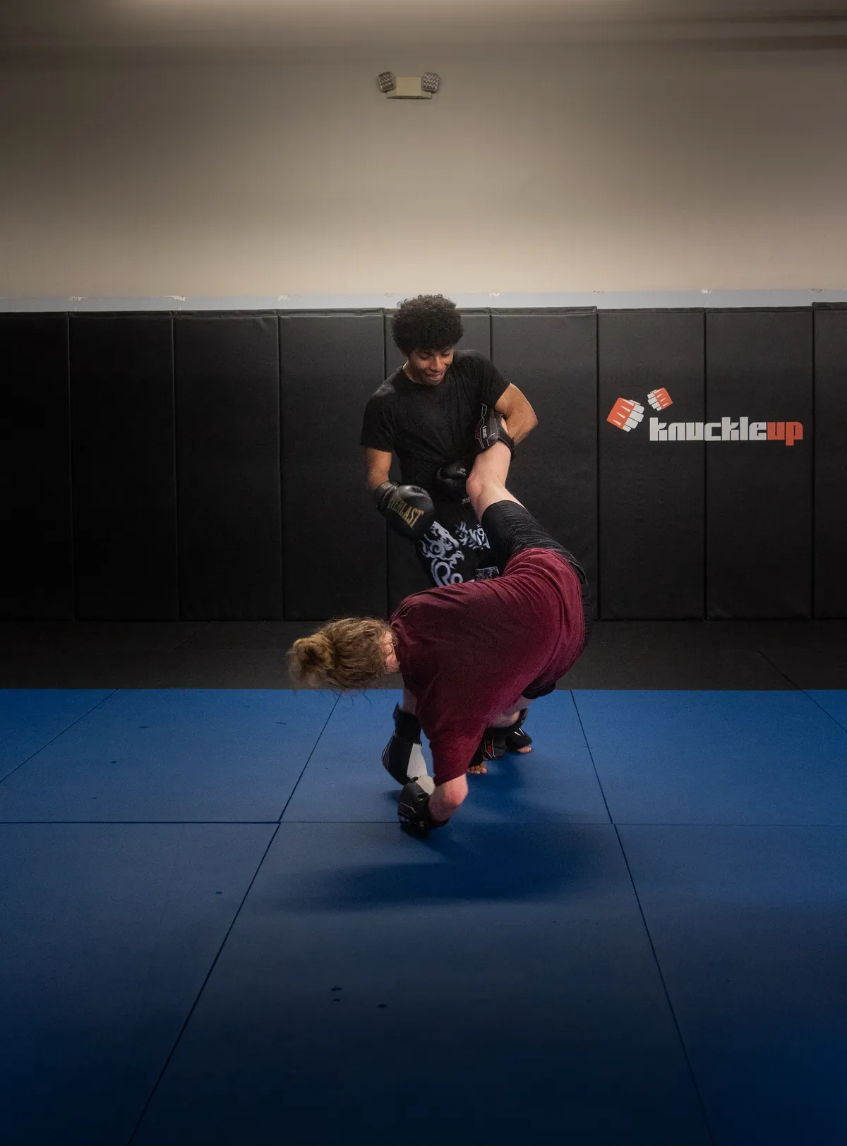 Training at Knuckle Up Academy